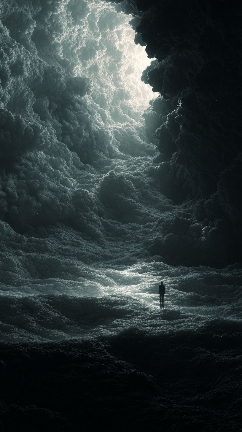 An formless eternity of chaotic void and limitless mystery