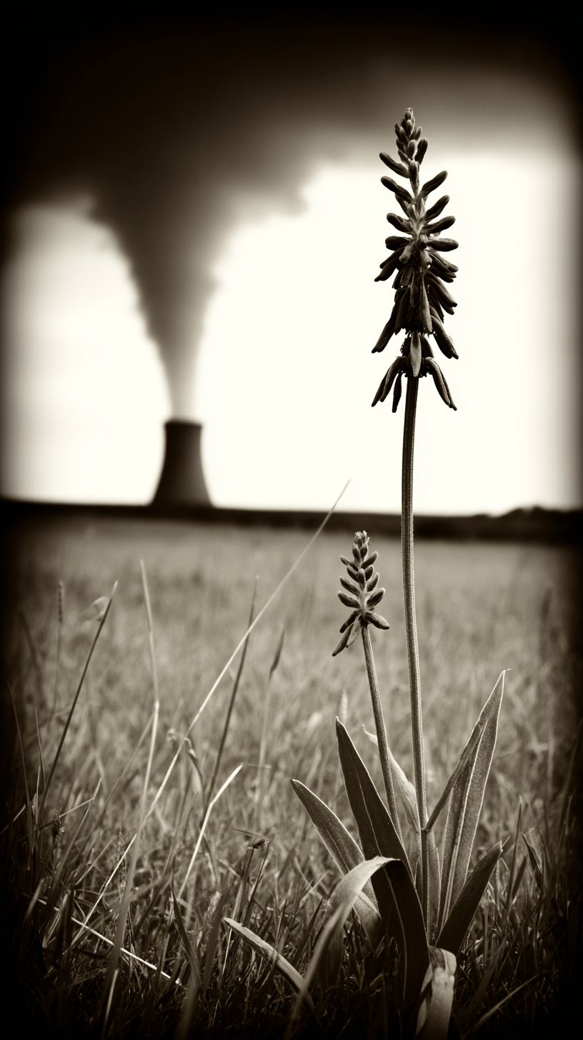 tornade de fleurs de lavande