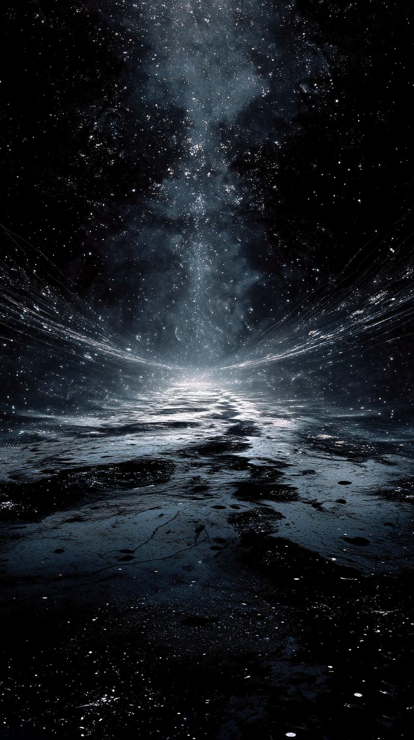 無限を超えた深い永遠と形のない混沌の宇宙の秘密。
