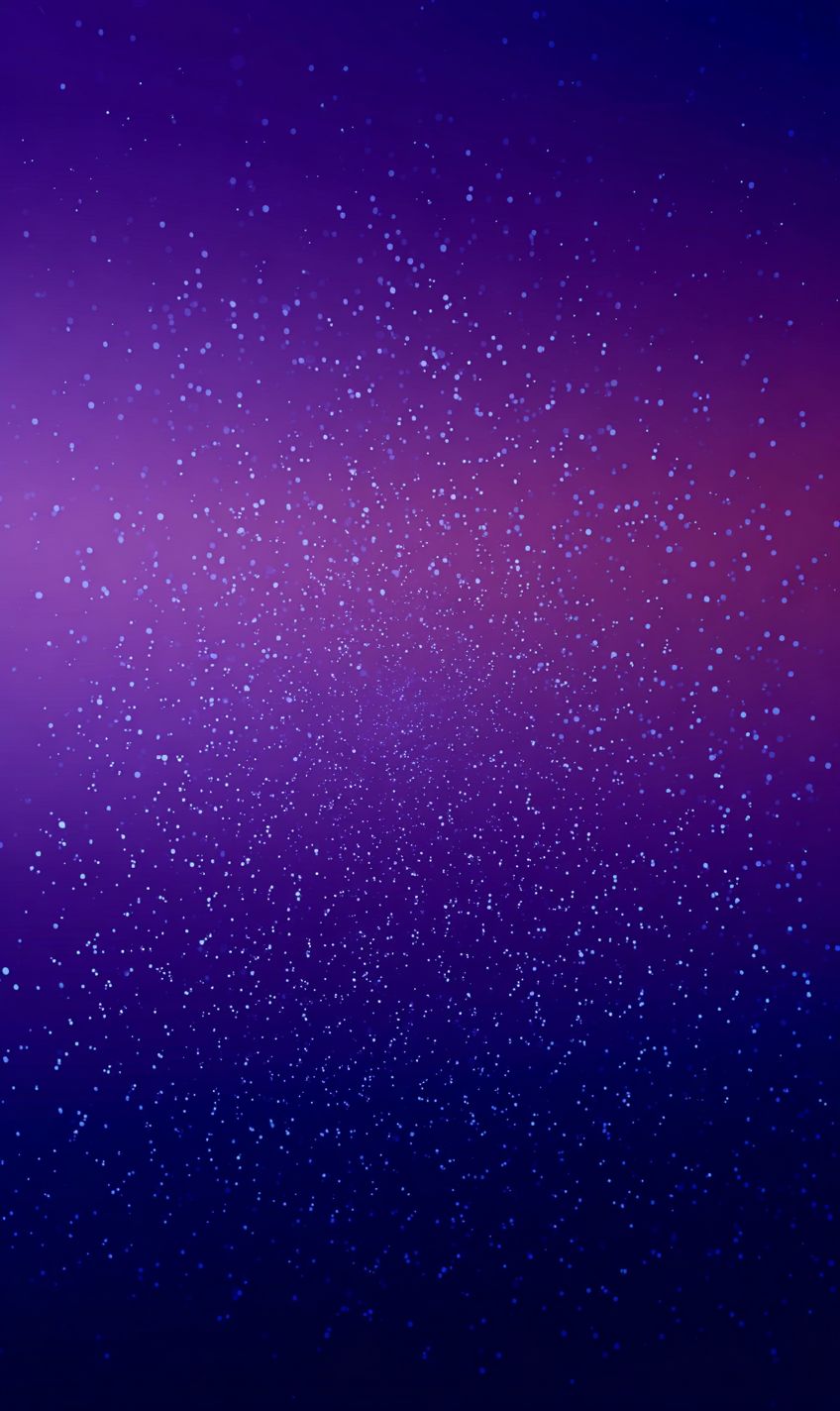 深紫色漸變壁紙，閃爍的光芒像夜空中的小極光