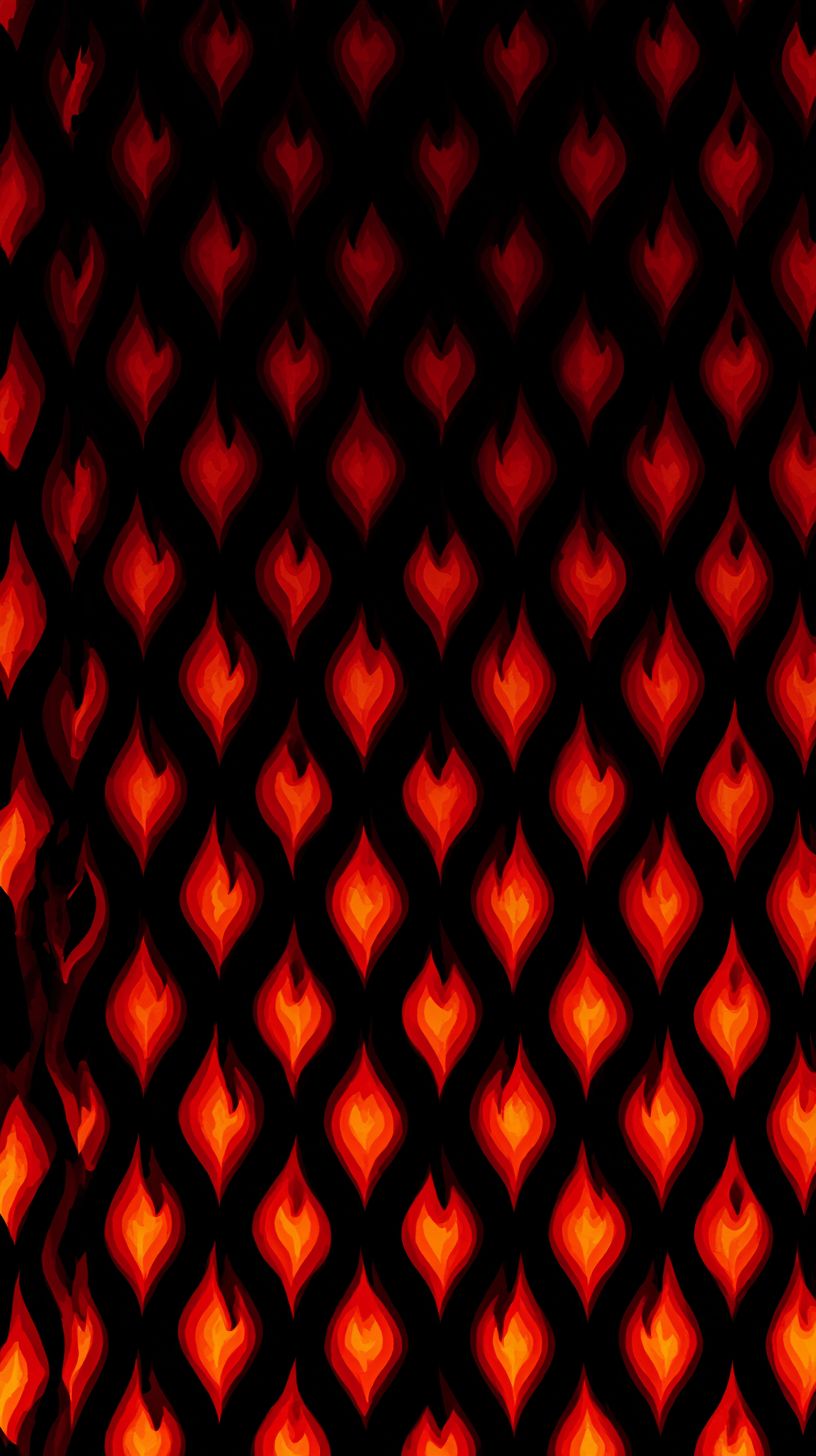 ポップアートゴシックフレイムのパターン