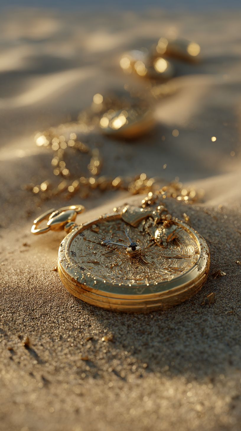 Des montres fondues et des dunes de sable illustrent un style surréaliste onirique