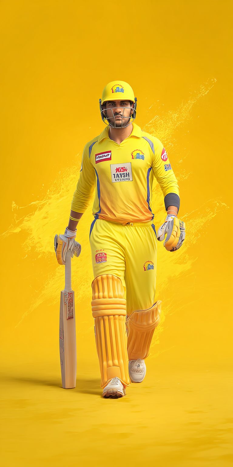Sporty looking graphics for CSK