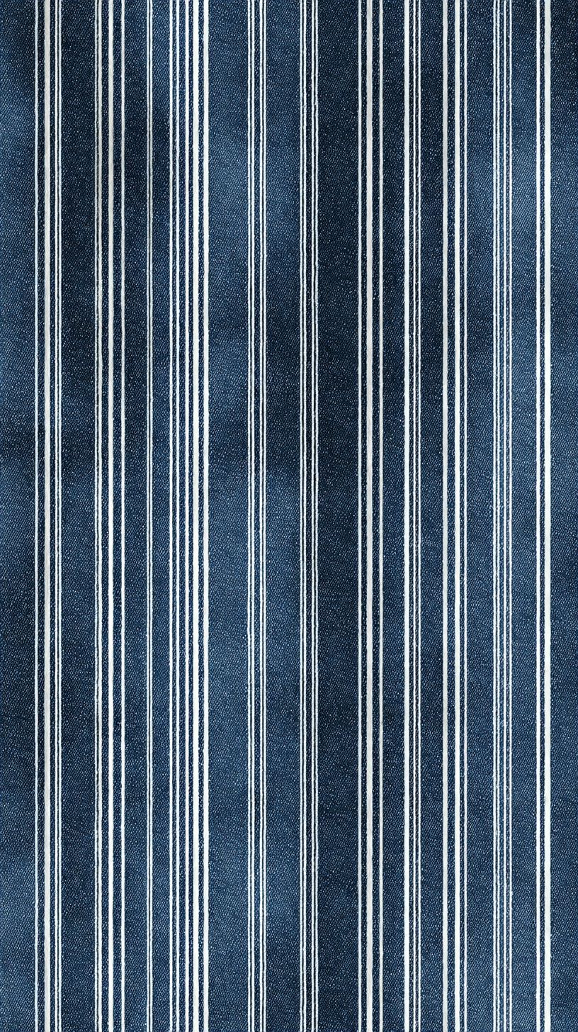 Seamless pattern of thin pinstripes in navy blue and white