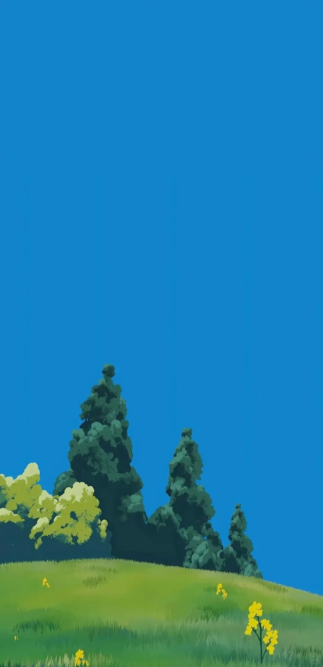 宫崎骏吉卜力动画展现晴朗夏日风景