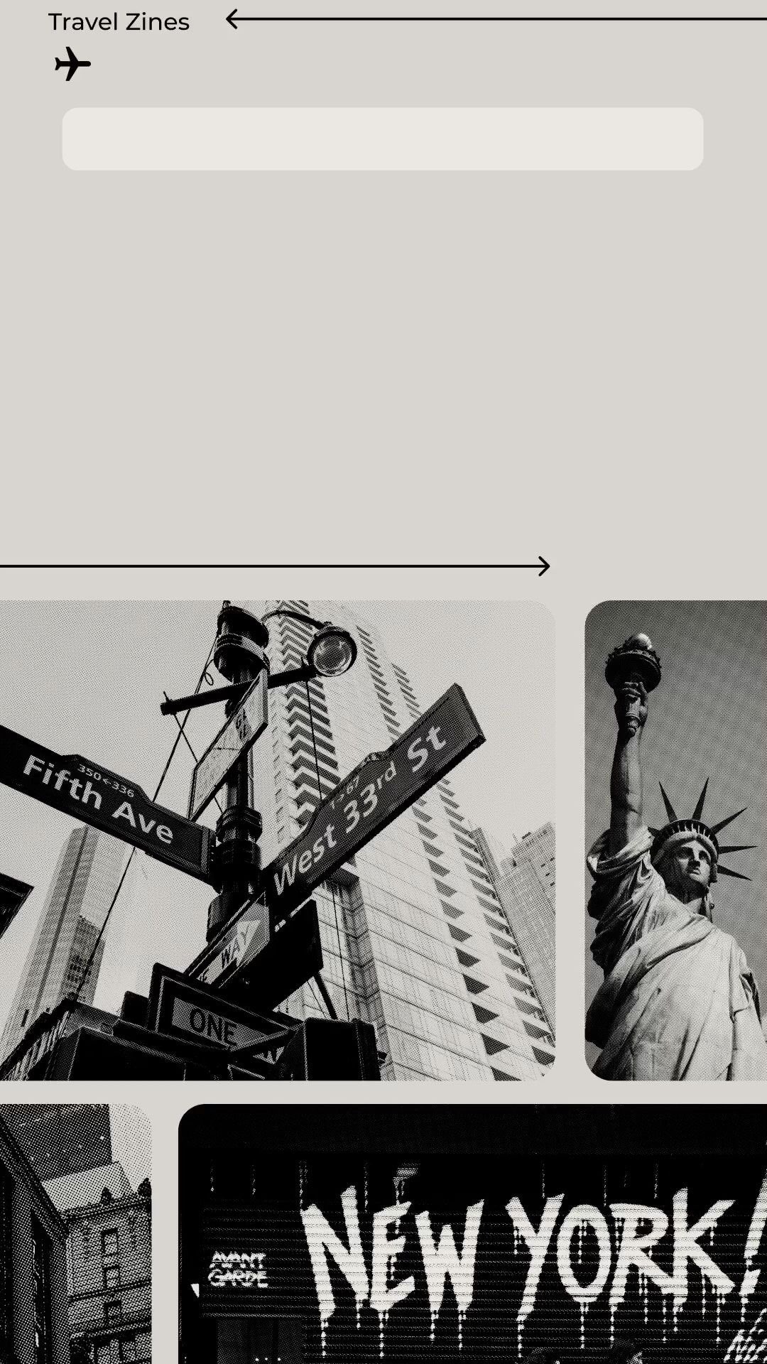 Fondo de pantalla en blanco y negro de la Estatua de la Libertad y la calle Quinta