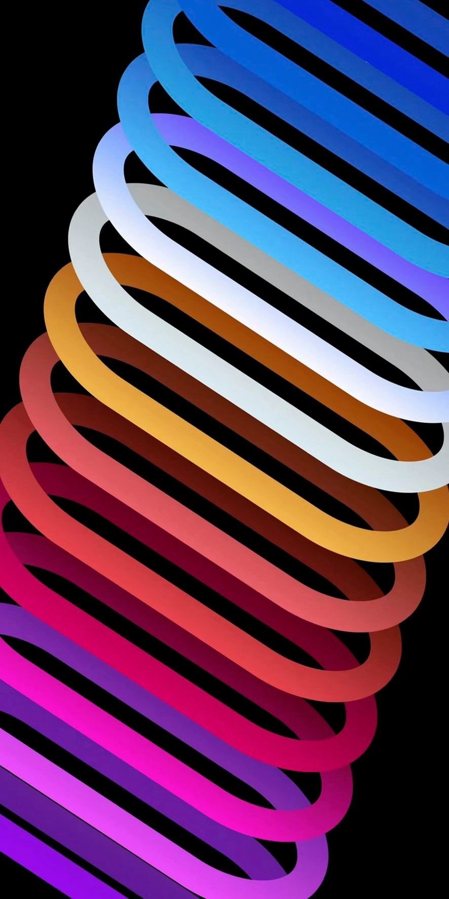 Bunte Spiral-Wallpaper hebt Ihre Stimmung täglich