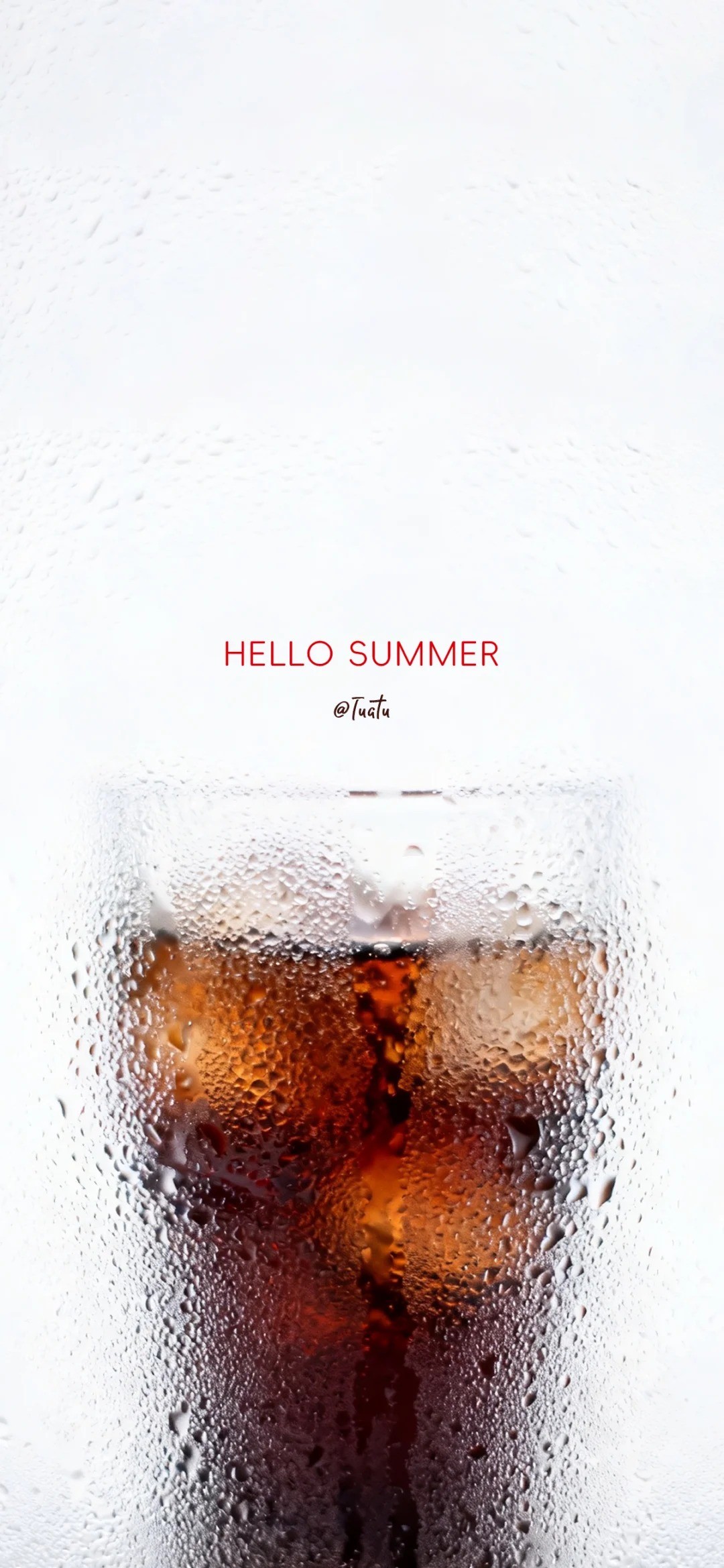 Amber-colored cola wallpaper is ideal for quality enthusiasts