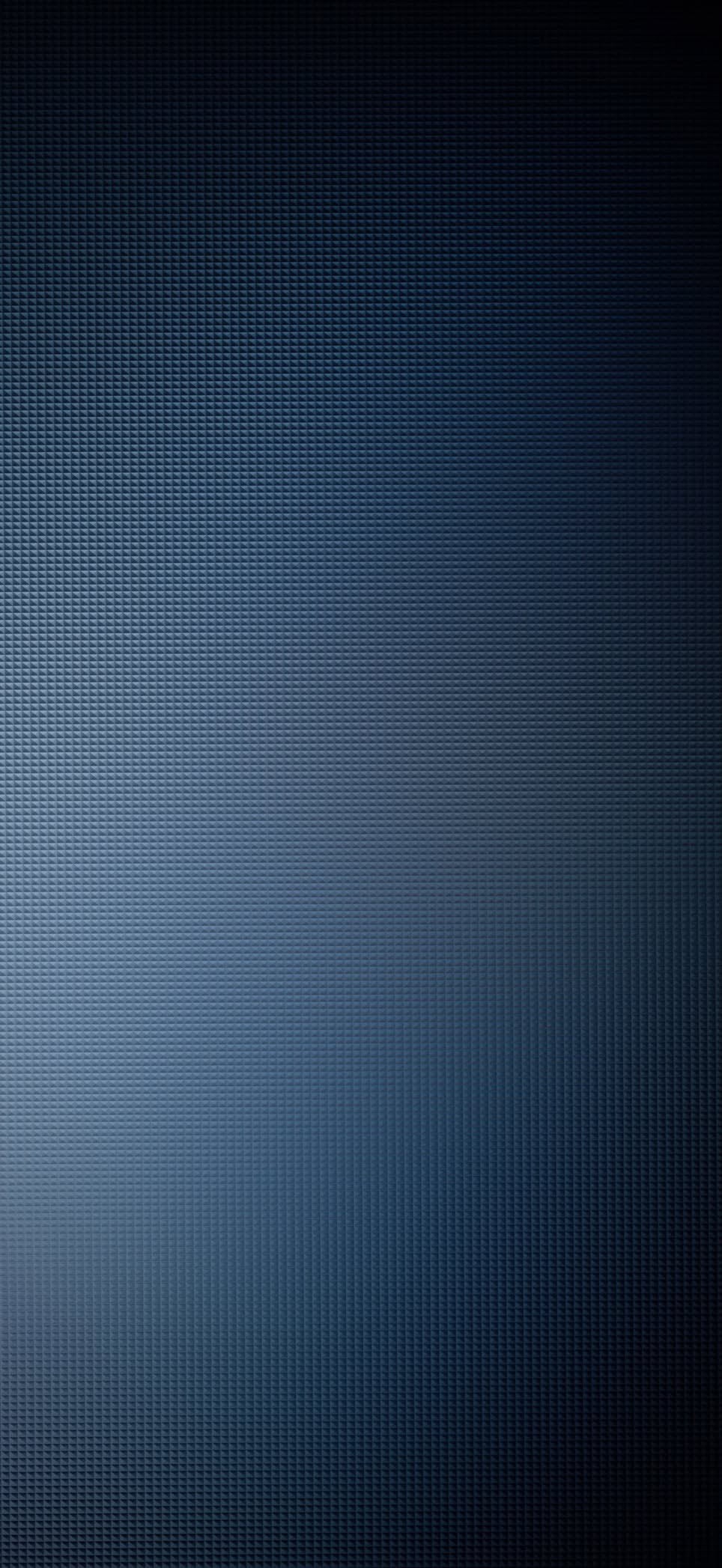 Cool-toned vertical gradient in deep navy and steel blue creates a tranquil atmosphere