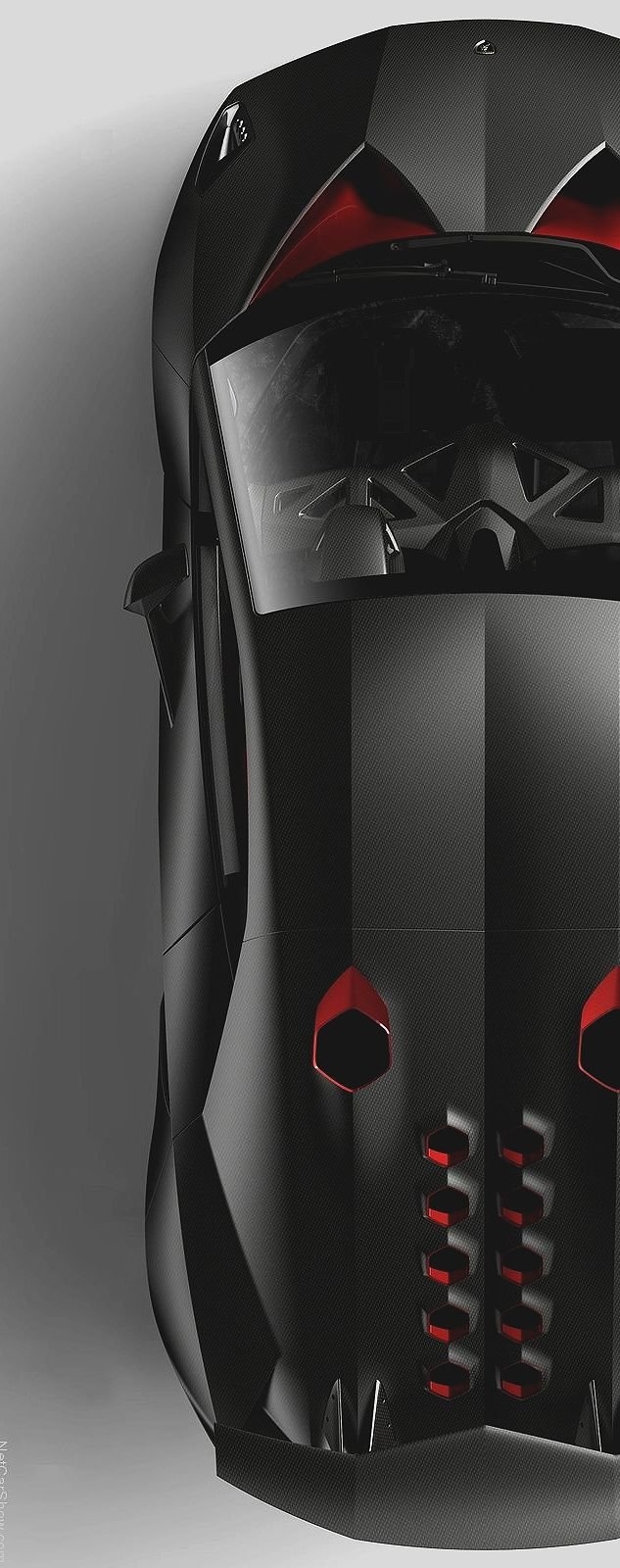 This image showcases a minimalist automotive design with futuristic elements
