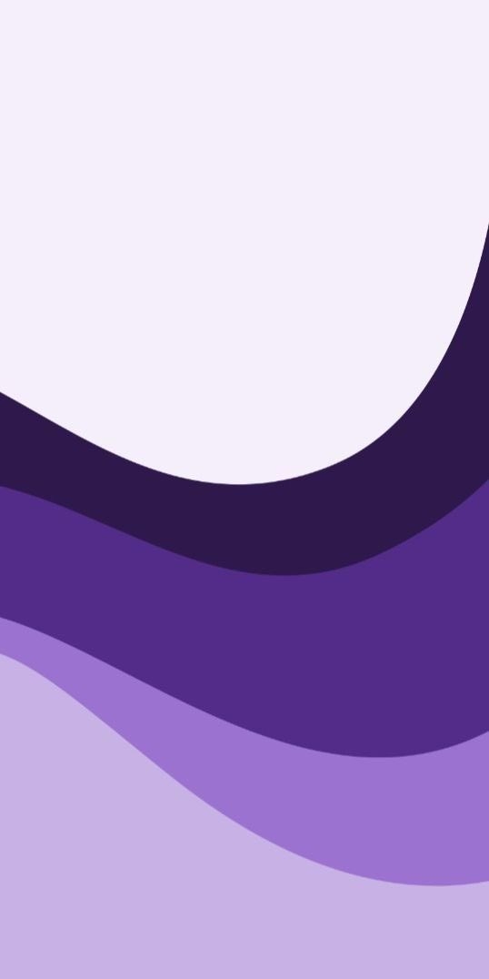 The gradient wave wallpaper in light and dark purple is suitable for users seeking sophistication