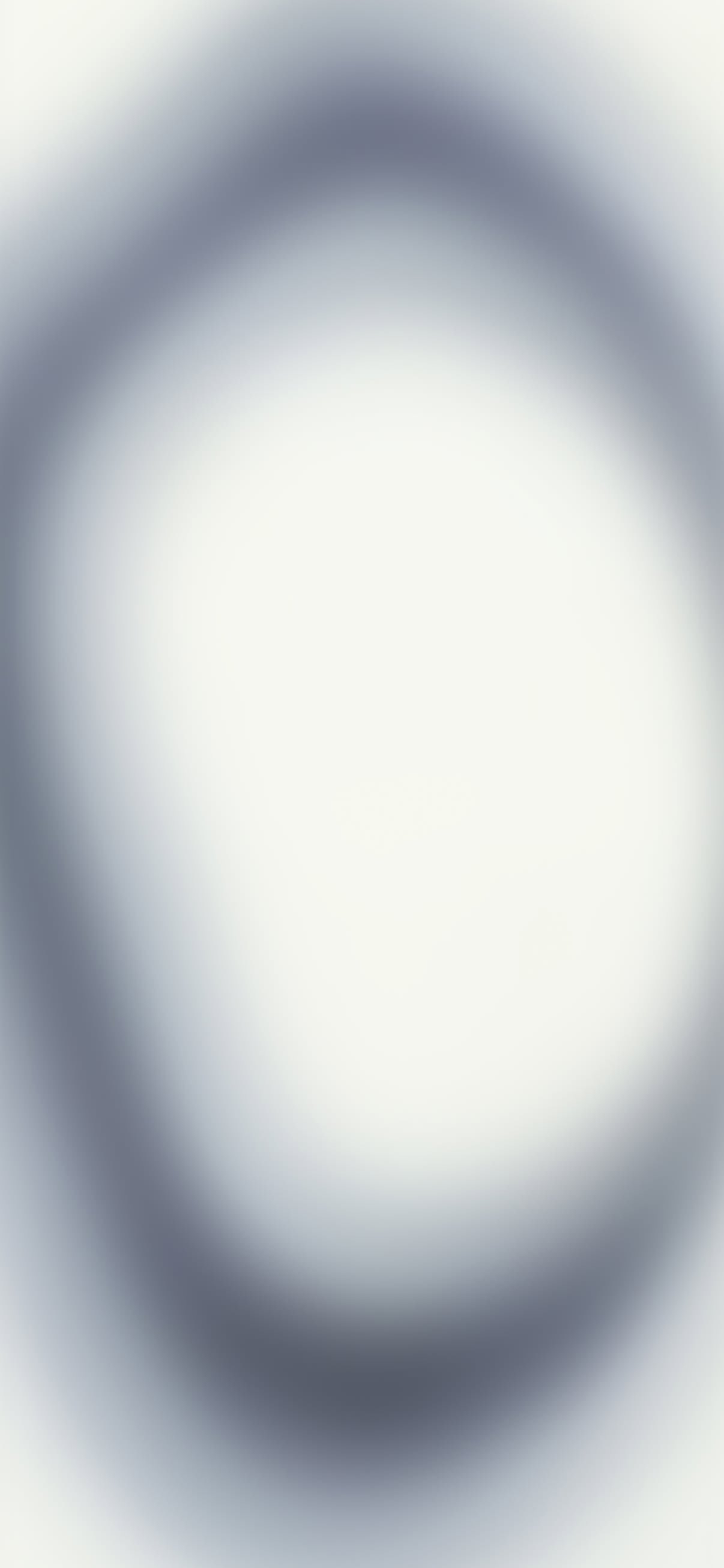 Minimalist abstract gradient wallpaper in soft blue-gray tones