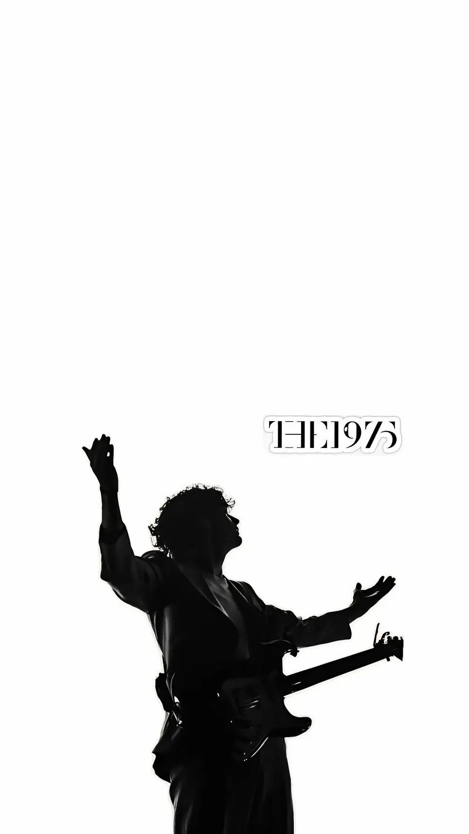 La silueta de la banda The 1975 es súper genial y perfecta para un salvapantallas