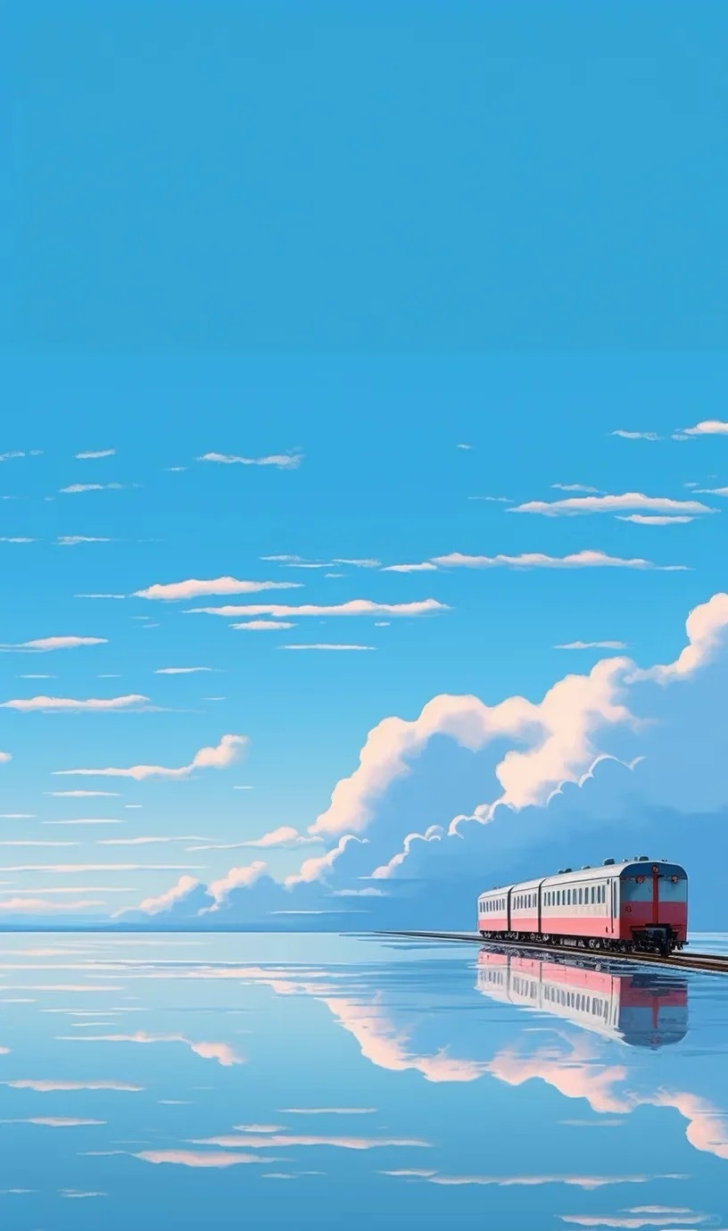 宫崎骏吉卜力动画风格的宁静场景