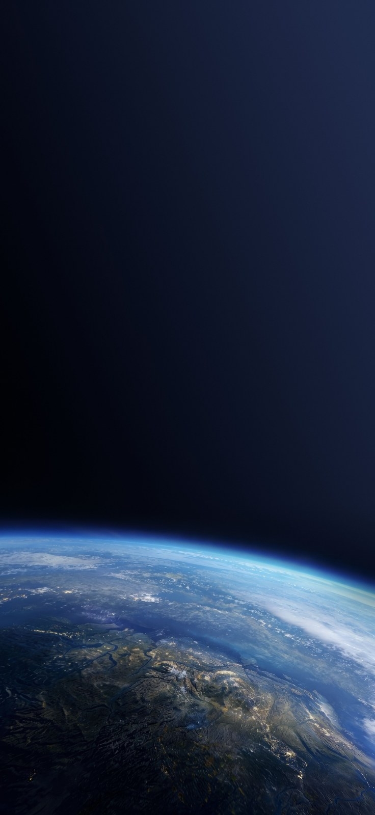 Space photography showcases the grandeur of Earth against the dark cosmos